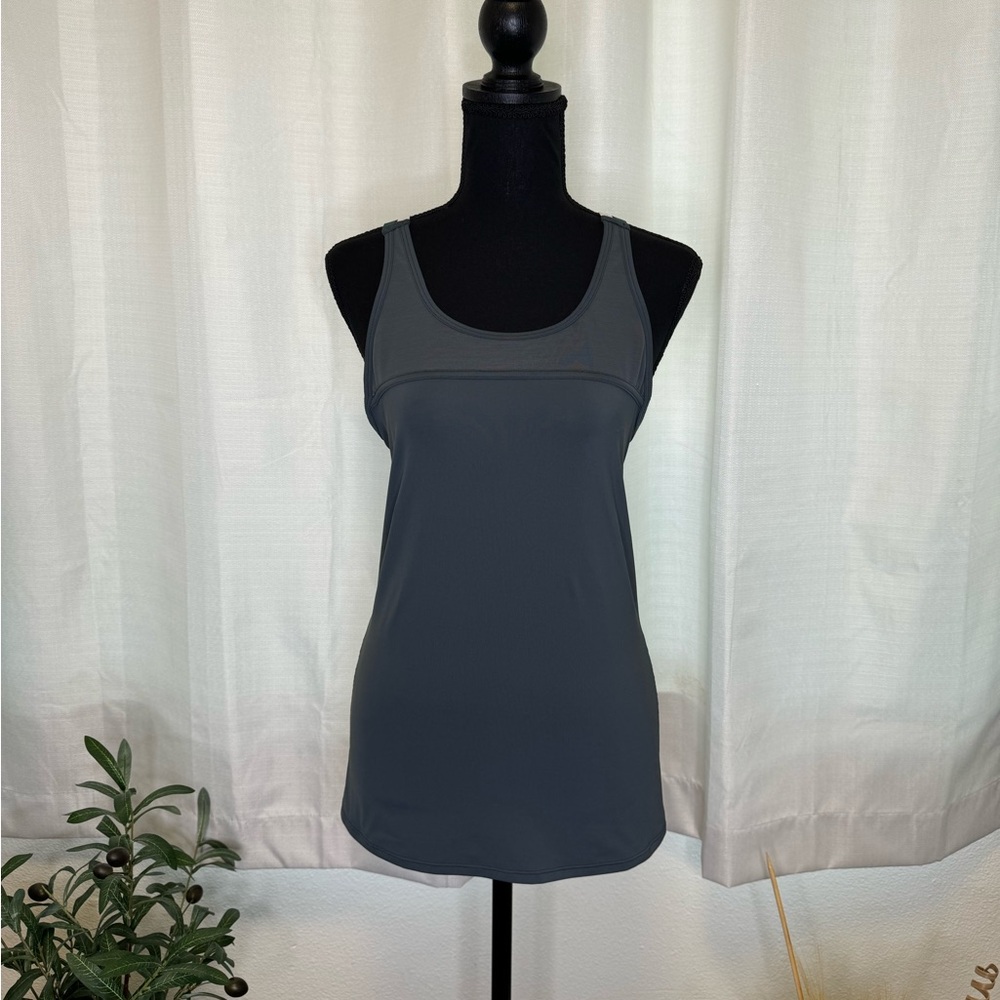 Gap Fit Yoga Workout Tank Top Olive Green Size Small